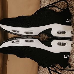 Black and White Air Sneakers